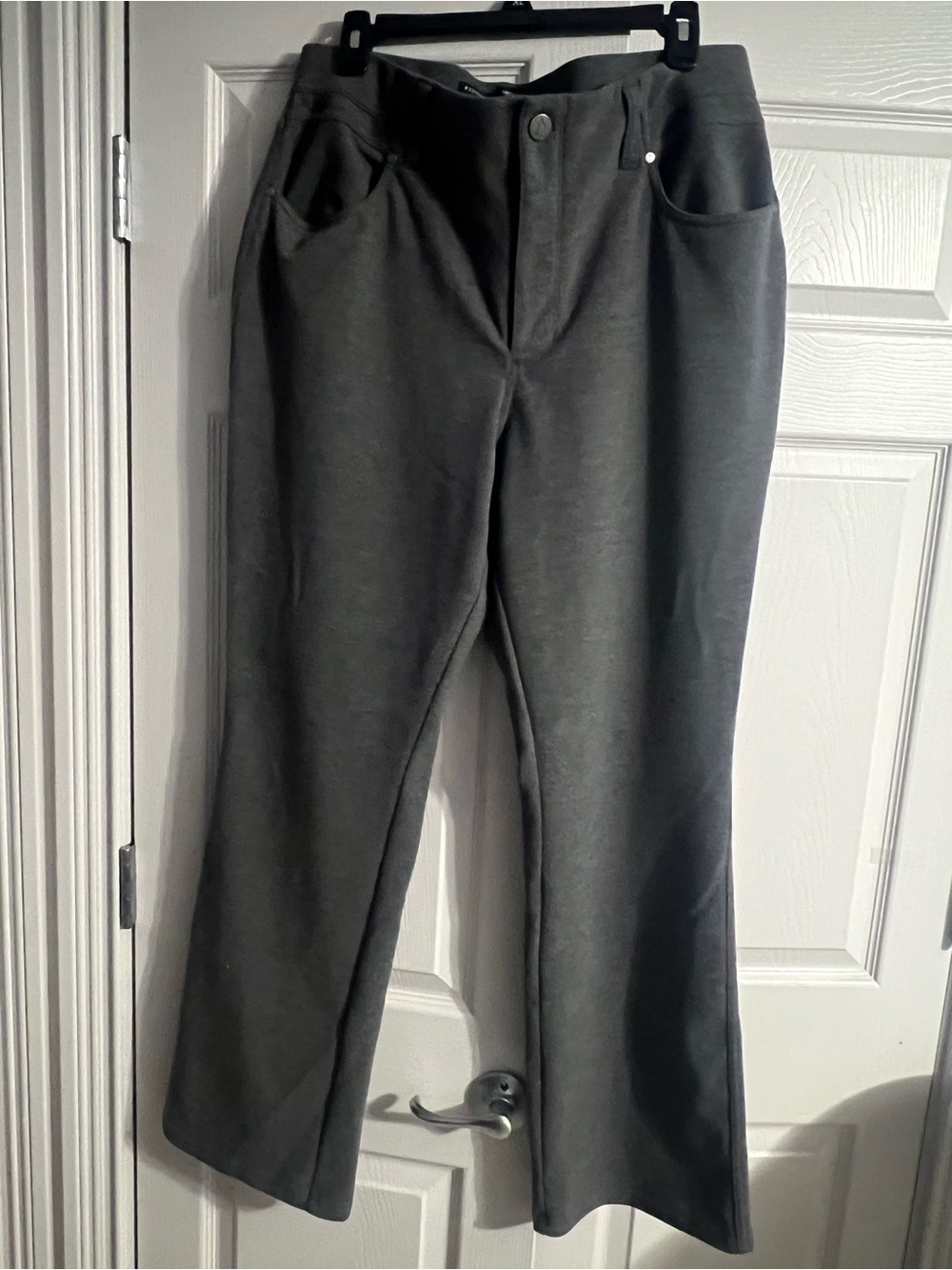Vera Wang Gray Bootcut Pants